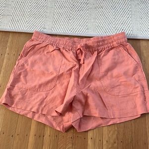 Linen shorts